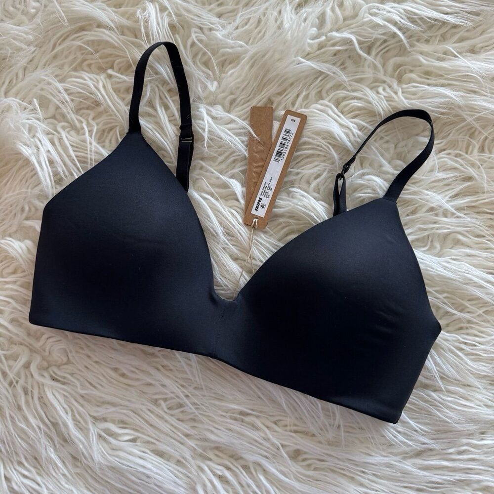 Skims Wireless Form T-shirt Bra Onyx Size 32B - Picture 4 of 7